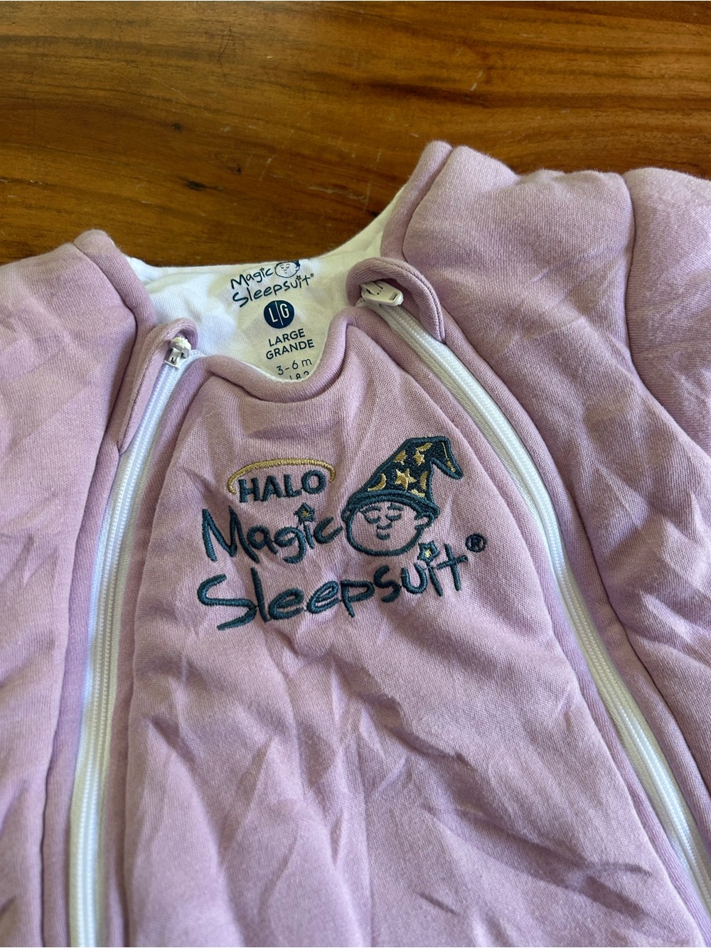 Magic Sleepsuit Baby Merlin's Baby Swaddle Transition Product large 3-6 month